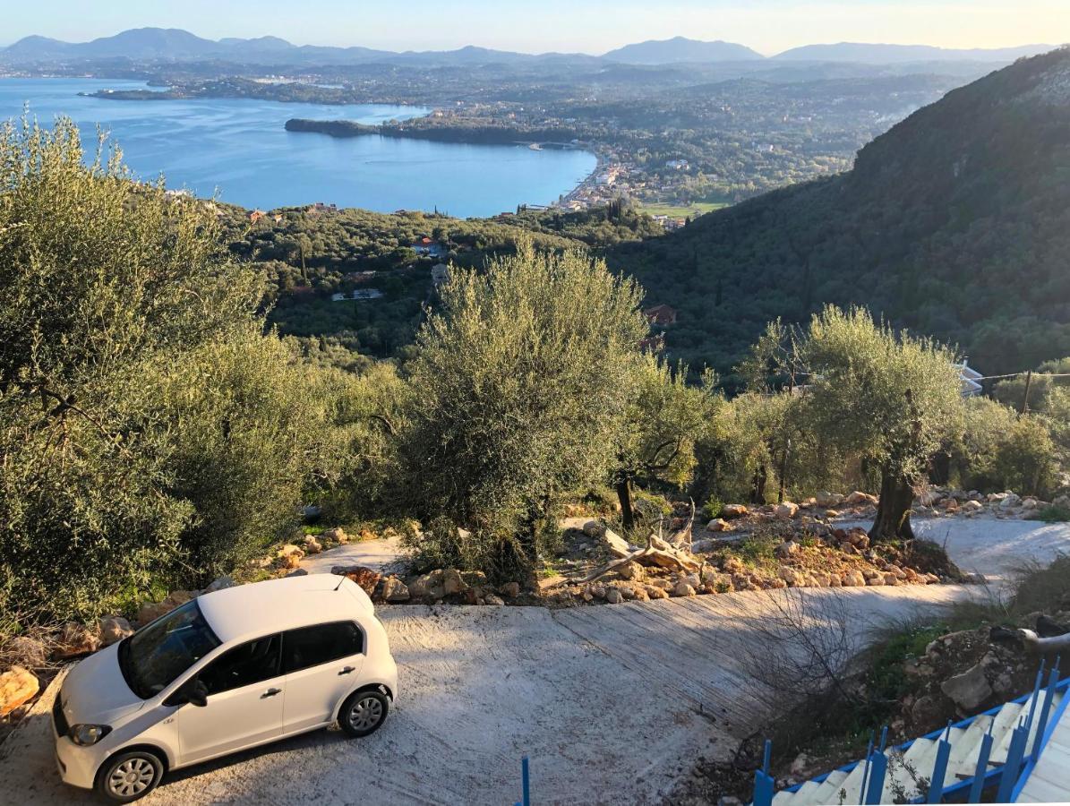 House Sienna Of Villa Intaba Best Views Corfiot Riviera Corfu Island Greece Contemporary Design Pool With Spectacular Sea Views Close To Ipsos Beach Pyrgi  Bagian luar foto