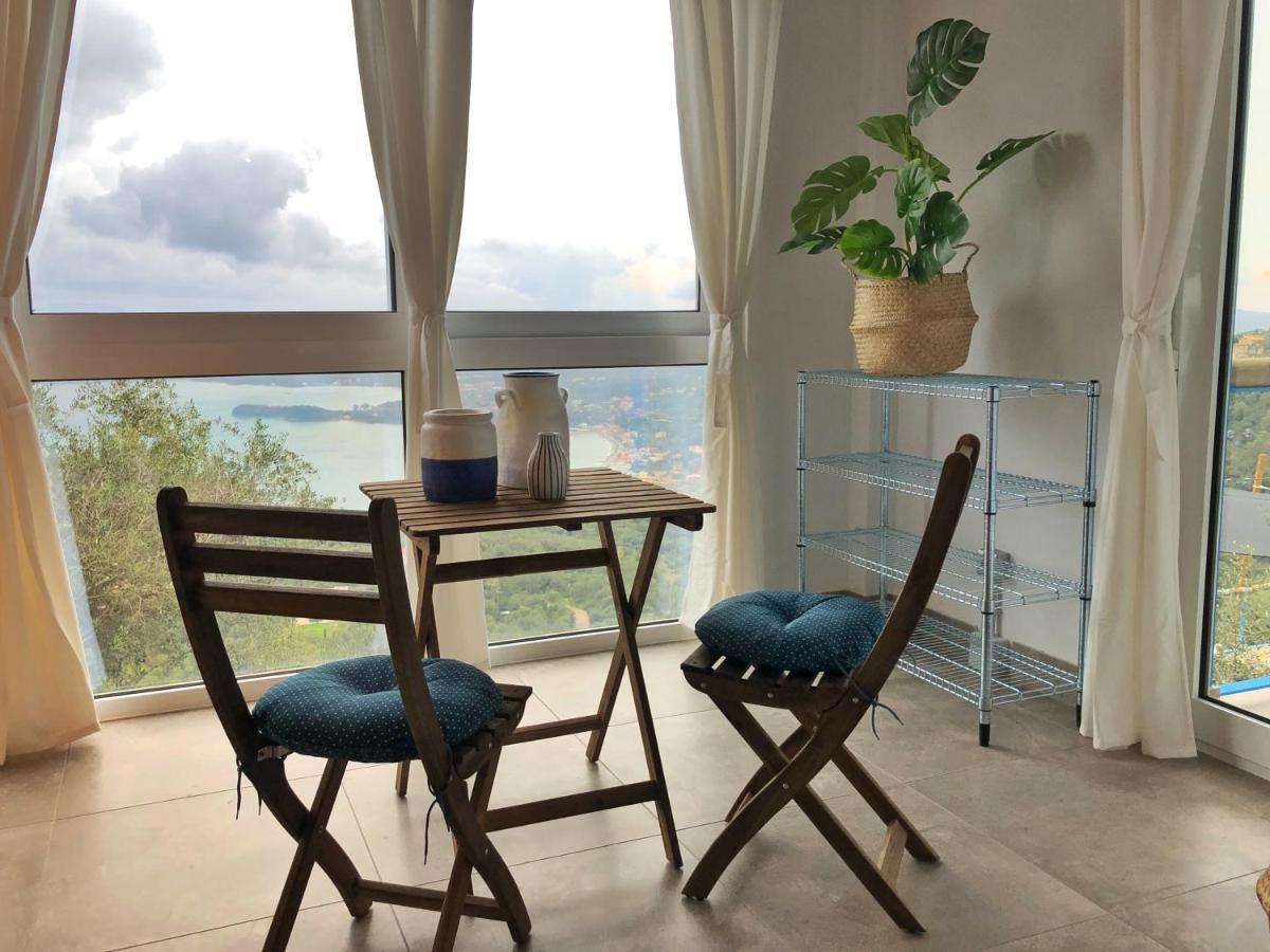 House Sienna Of Villa Intaba Best Views Corfiot Riviera Corfu Island Greece Contemporary Design Pool With Spectacular Sea Views Close To Ipsos Beach Pyrgi  Bagian luar foto