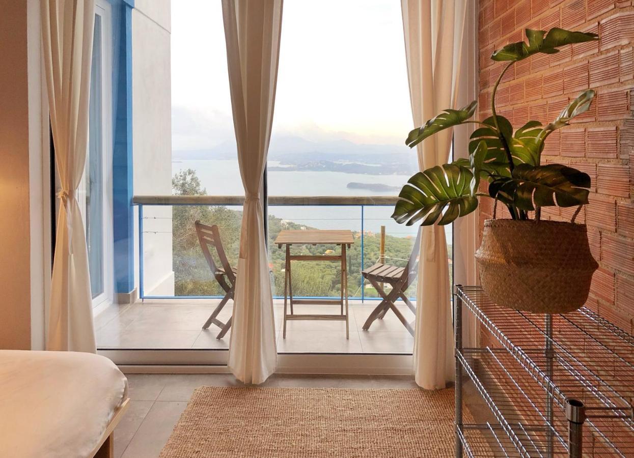 House Sienna Of Villa Intaba Best Views Corfiot Riviera Corfu Island Greece Contemporary Design Pool With Spectacular Sea Views Close To Ipsos Beach Pyrgi  Bagian luar foto